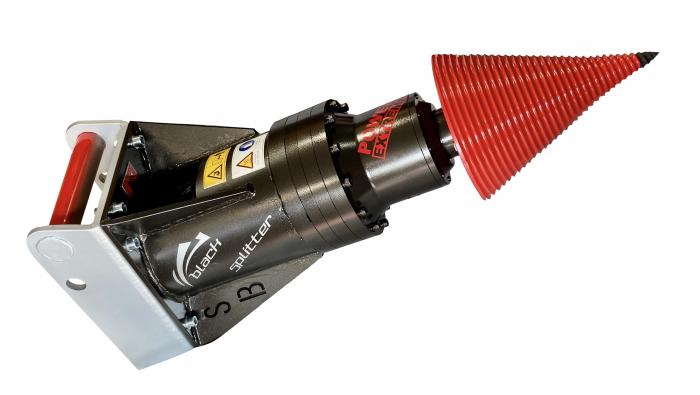 Ogłoszenia kupię sprzedam Wielofunkcyjna maszyna hydrauliczna do koparek Black Splitter SB z przekładnią planetarną (łuparka)