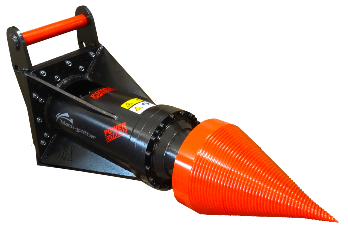 Ogłoszenia kupię sprzedam Wielofunkcyjna maszyna hydrauliczna do koparek Black Splitter SBXX z przekładnią planetarną (łuparka)