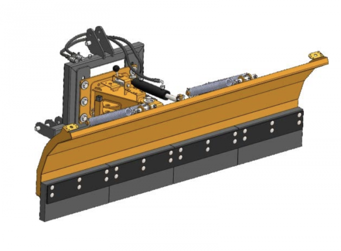 Ogłoszenia kupię sprzedam Pług prosty lekki Metal-Technik - TUZ (kat. I) 1560 mm