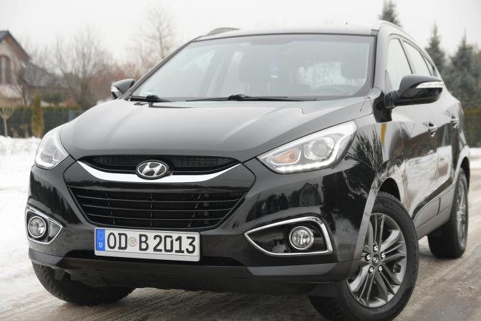 Ogłoszenia kupię sprzedam HYUNDAI ix35 LIFT * 1.7 CRDI 116km LEDY DOINWESTOWANY IDEALNY STAN !   BEZ DWUMASY ! CZARNA PERŁA