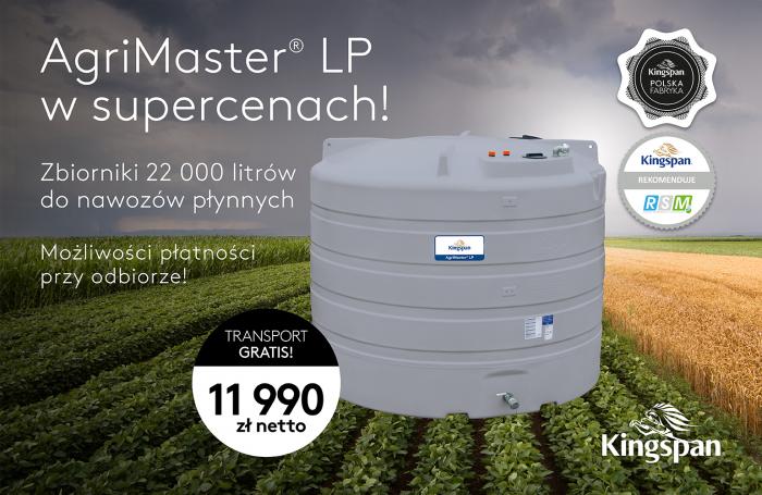 Ogłoszenia kupię sprzedam Zbiornik na nawozy płynne Kingspan AgriMaster LP 22000L, nowa niska forma