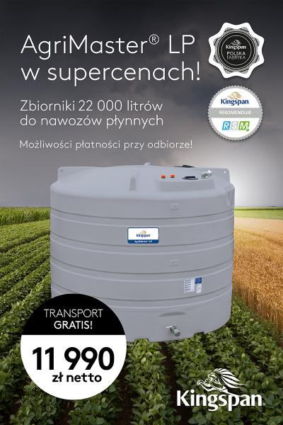 Ogłoszenia kupię sprzedam Kingspan AgriMaster LP 22000L – zbiornik na nawozy płynne