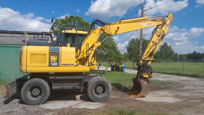 Ogłoszenia kupię sprzedam Koparka kołowa Komatsu PW 140-7
