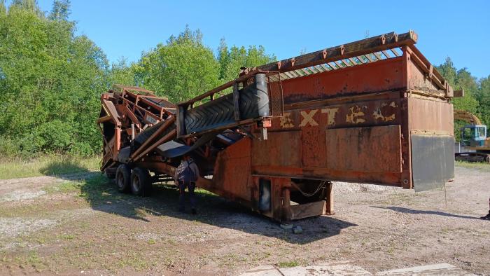 Ogłoszenia kupię sprzedam Przesiewacz na kołach Extec 5000 S
