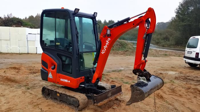 Ogłoszenia kupię sprzedam Kubota KX016-4, minikoparka, 2019 r, 1902 mtg,