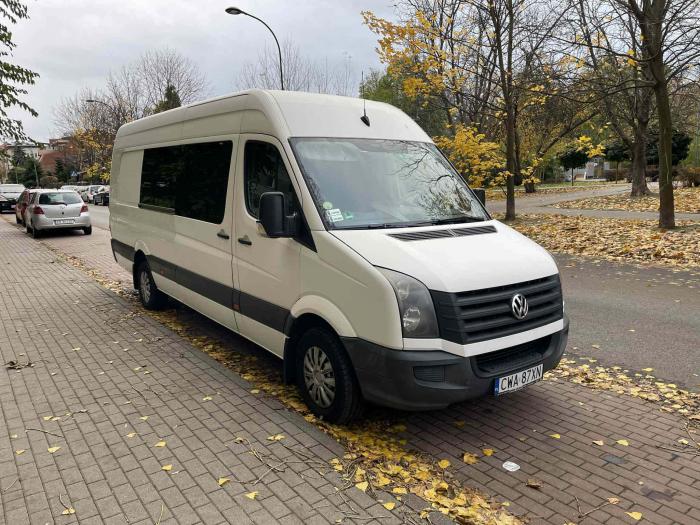 Ogłoszenia kupię sprzedam Volkswagen Crafter VW Crafter 9 osobowy H3/L5, 2012