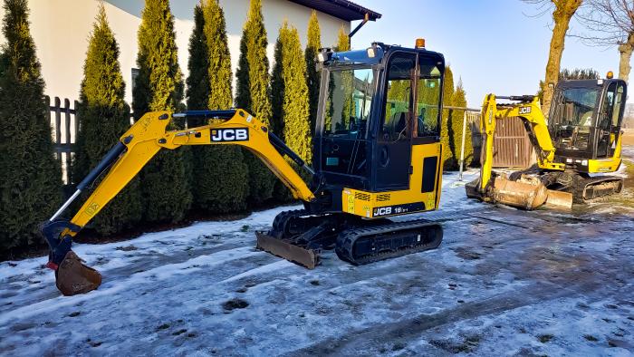 Ogłoszenia kupię sprzedam JCB 16 C-1 z 2019 rok, 1196 mtg, zadbana,