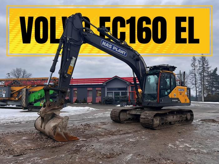 Ogłoszenia kupię sprzedam Koparka gąsienicowa Volvo EC160 EL