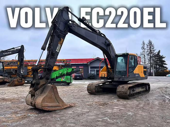 Ogłoszenia kupię sprzedam Koparka gąsienicowa Volvo EC220 EL