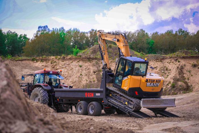 Ogłoszenia kupię sprzedam RCM CT PLUS przyczepa z najazdami PANCERMA Hardox 500 8mm ściana
